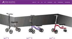 Desktop Screenshot of kneescooters.com.au